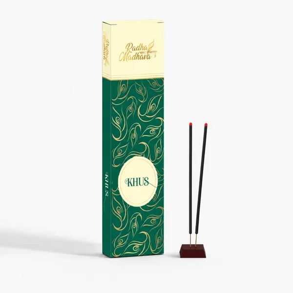 Khus_Fragrance_Agarbatti_by_Radha_Madhava_–_Aromatic_Incense_Sticks_for_Home_&_Temple