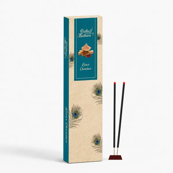 Premium_Kesar_Chandan_Incense_Sticks_by_Radha_Madhava_for_Puja_&_Meditation