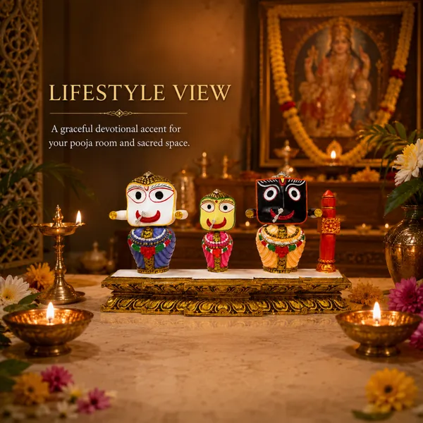 Lord_Jagannath,_Balabhadra_and_Subhadra_Idol_Set_with_Sudarshan_Chakra_–_Decorative_Jagannath_Trinity_Statue