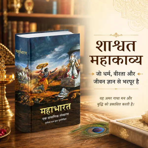 Mahabharata:_An_Authentic_Presentation_–_Hindi_Hardcover_Edition_by_Purnaprajna_Dasa