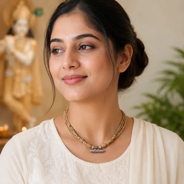 Natural_Tulsi_Beads_Multi-Layer_Necklace_with_Silver-Tone_Mantra_Pendant_|_Handcrafted_Devotional_Kanthi_Mala_with_Screw-Lock_Clasp