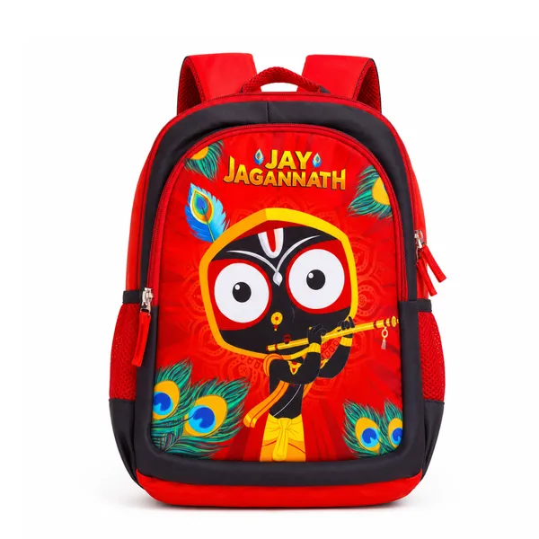 Red_Printed_Kids_Backpack
