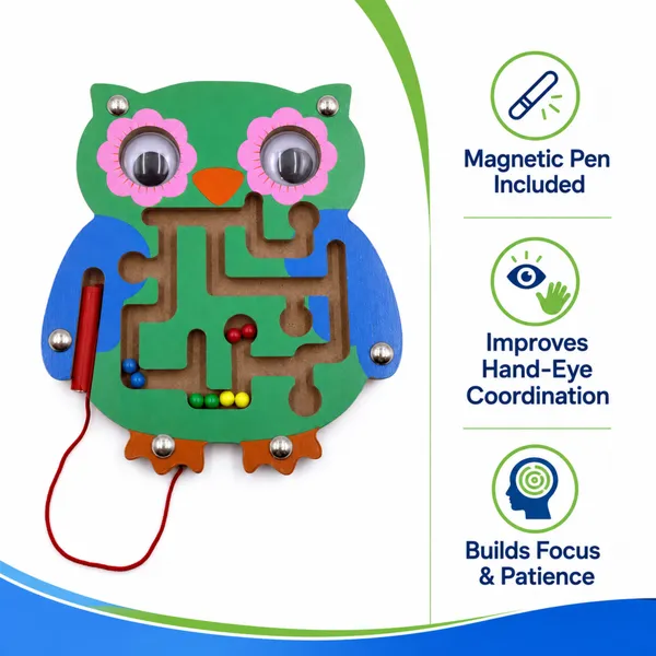 Magnetic_Owl_Maze_Puzzle_With_Pen