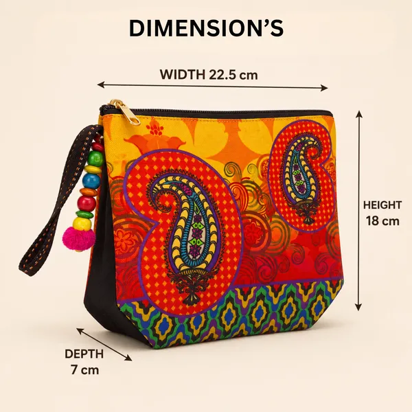 Paisley_Printed_Zipper_Pouch_for_Women_|_Multipurpose_Cosmetic_&_Daily_Use_Organizer_|_Stylish_Ethnic_Utility_Pouch