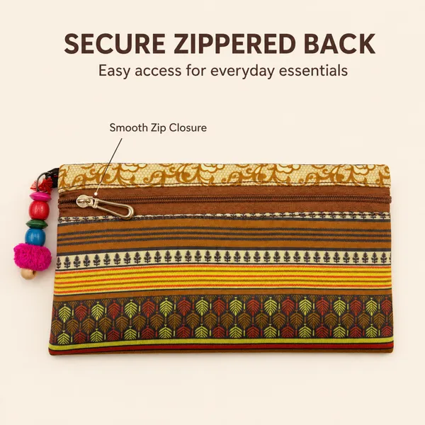 Printed_Zipper_Pouch_for_Women_|_Traditional_Elephant_Ethnic_Design_|_Cash,_Cards,_Keys_&_Small_Essentials_Organizer_with_Decorative_Charm