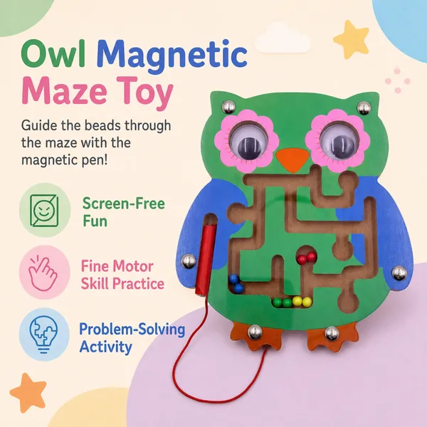 Magnetic_Owl_Maze_Puzzle_With_Pen