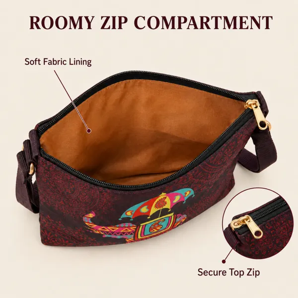 Women’s_Elephant_Print_Crossbody_Bag_|_Adjustable_Strap_Sling_Bag_with_Decorative_Tassels_|_Stylish_Daily_Use_Design