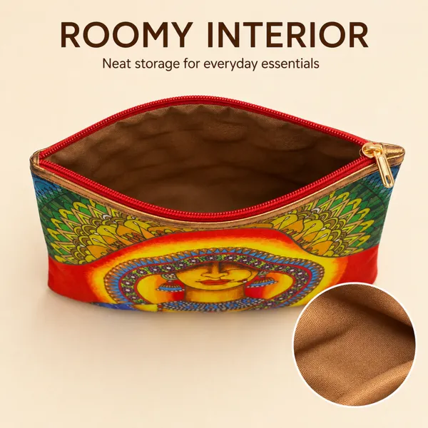 Women’s_Multipurpose_Utility_Pouch_|_Printed_Zipper_Cosmetic_&_Travel_Organizer_|_Stylish_Traditional_Design