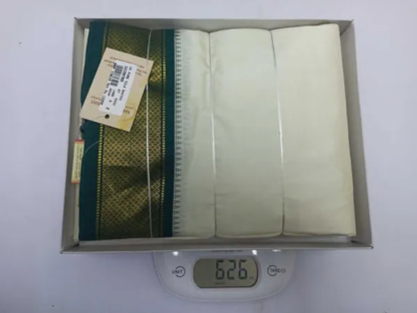 Dhothi_100_Pure_Silk_8_Yards_Dothi_X_4yards_Shalya_Ganga_Jamuna_1_Cm_Border