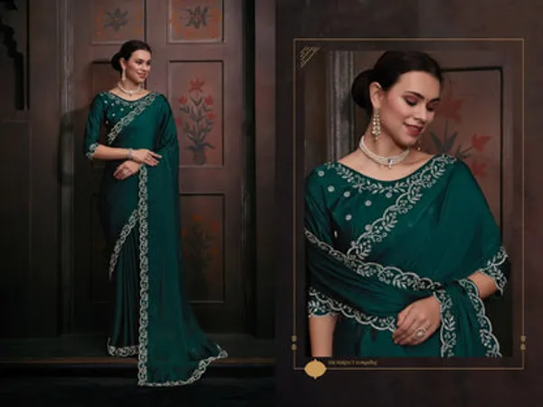Georgette_Silk_Saree