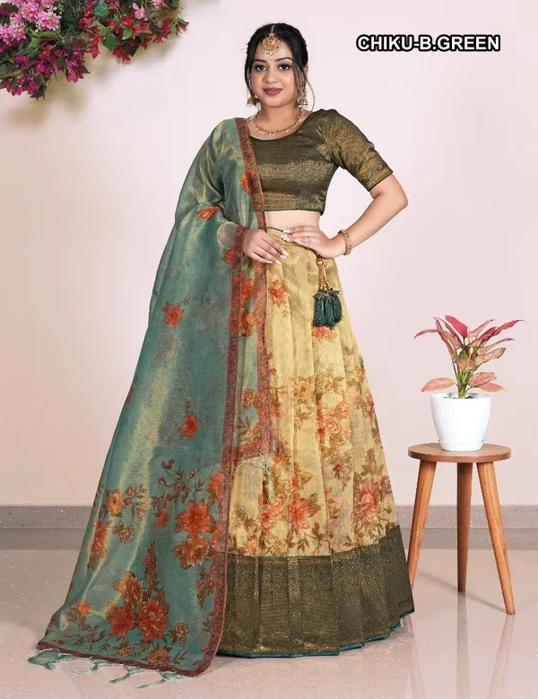 Latest_Semi_Stitched_Lehenga_Choli_With_Dupatta