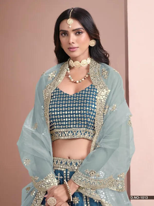 Latest_Semi_Stitched_Lehenga_Choli_With_Dupatta