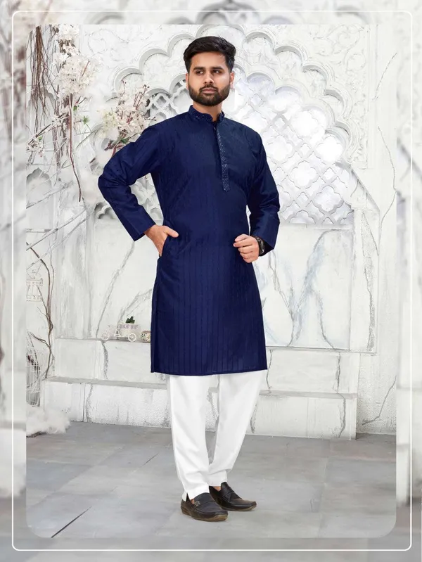 Latest_Designer_Readymade_Kurta_Pyjama