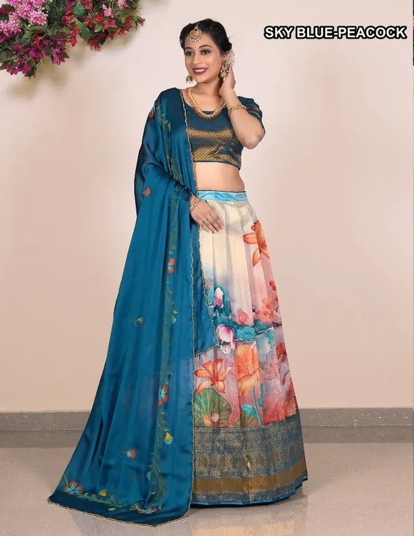 Latest_Semi_Stitched_Lehenga_Choli_With_Dupatta