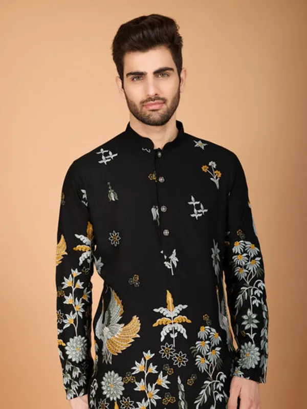 Traditional_Semi_Stitched_Kurta_Pyjama_Suits
