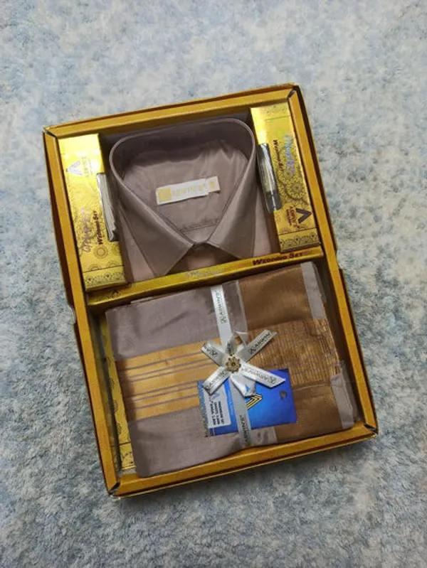 Art_Silk_Dothi_Set_Shirt_Dothi_Kerchief_Belt_3_In_1_Big_Border