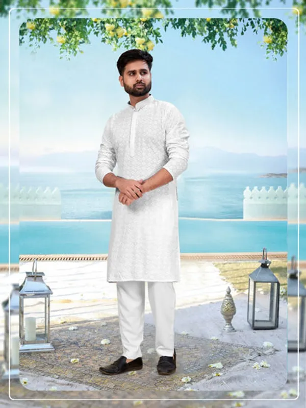 Latest_Designer_Readymade_Kurta_Pyjama