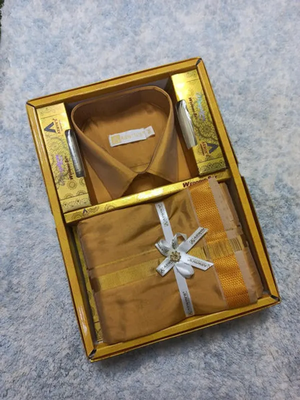 Art_Silk_Dothi_Set_Shirt_Dothi_Kerchief_Belt_3_In_1_Small_Border