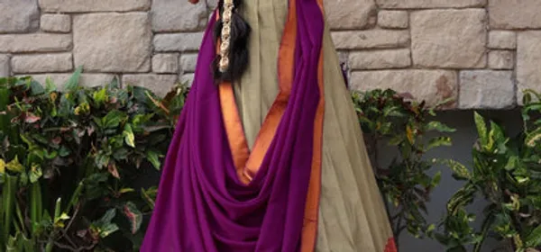 New_Wedding_And_Festival_Semi_Stitiched_Banarasi_Lehenga_Choli