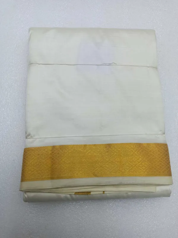 Dhothi_100_Pure_Silk_8_Yards_Dothi_X_4yards_Shalya_1_Cm_Border_Gold_Jari