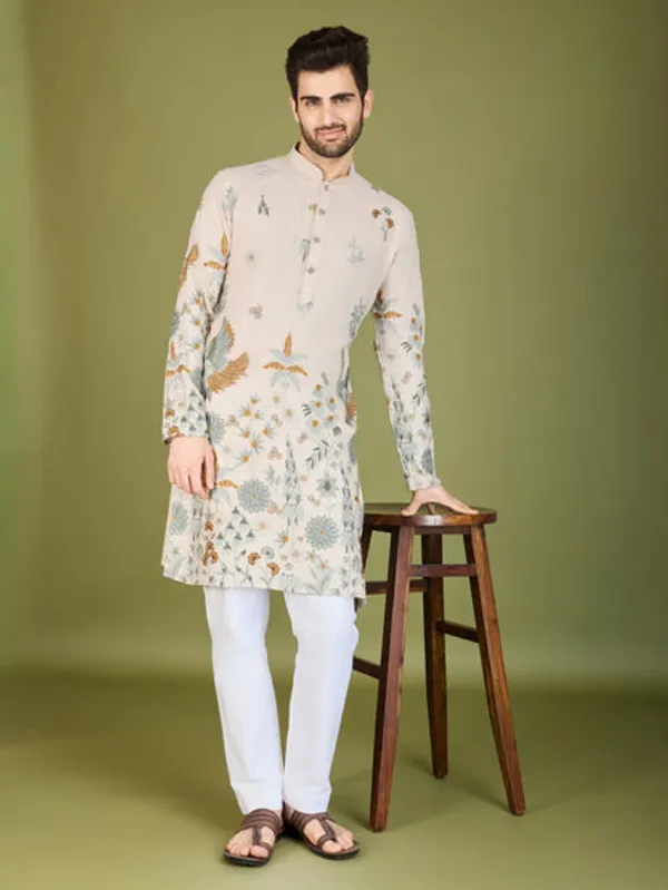 Traditional_Semi_Stitched_Kurta_Pyjama_Suits