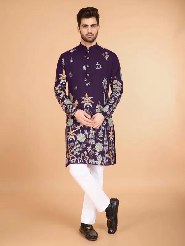 Traditional_Semi_Stitched_Kurta_Pyjama_Suits