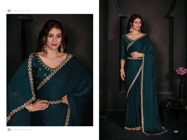 Georgette_Silk_Saree
