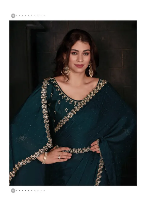 Georgette_Silk_Saree
