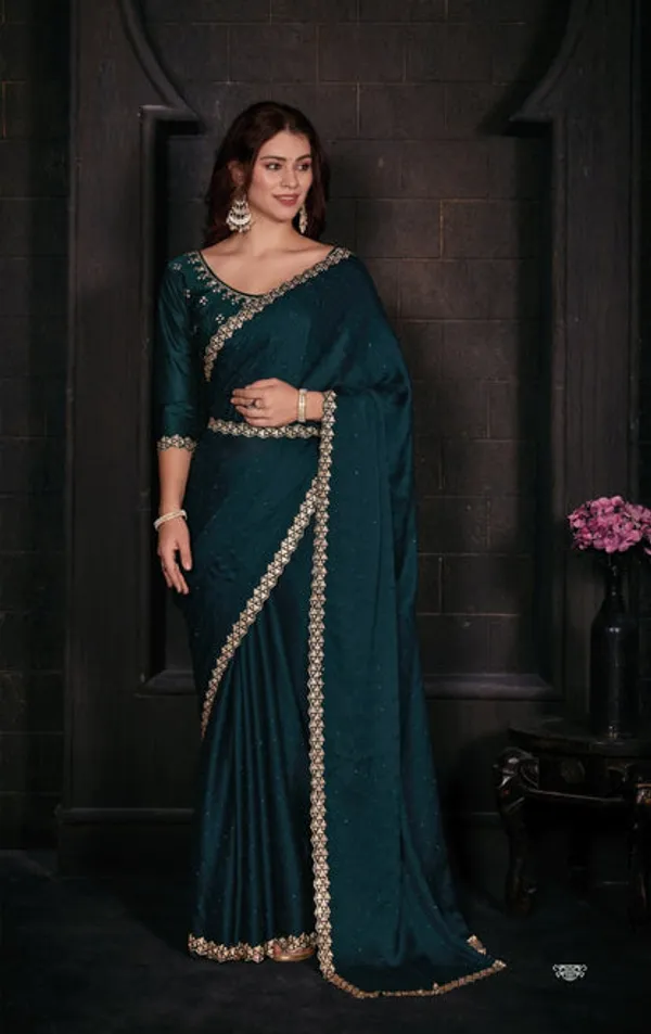 Georgette_Silk_Saree
