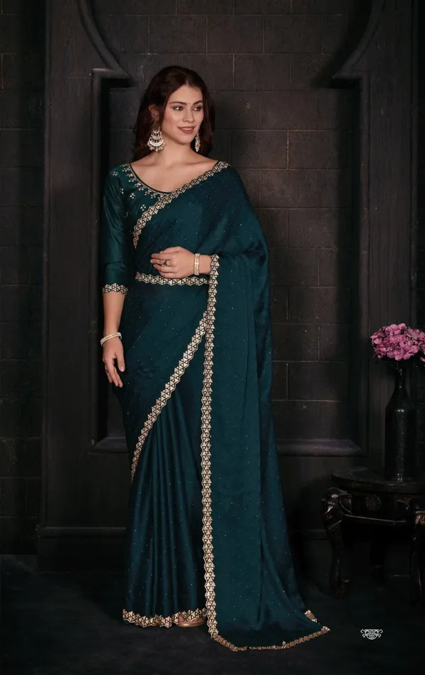 Georgette_Silk_Saree