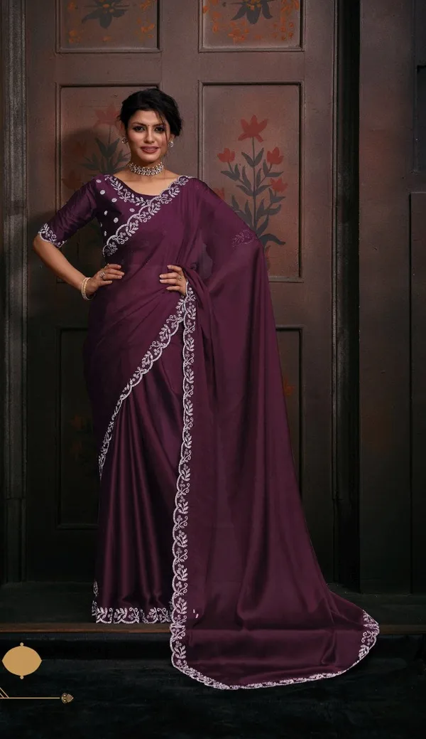 Georgette_Silk_Saree