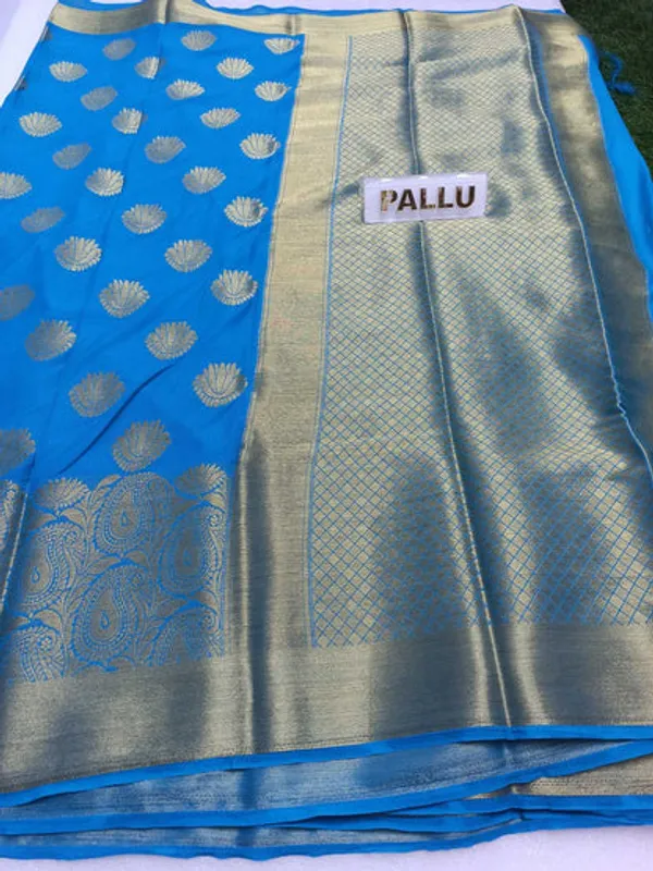 Georgette_Silk_Saree