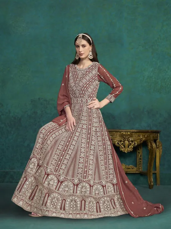 New_Semi_Stitiched_Georgette_Lehenga_Choli