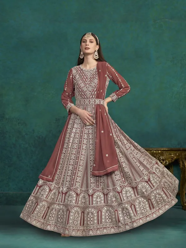 New_Semi_Stitiched_Georgette_Lehenga_Choli