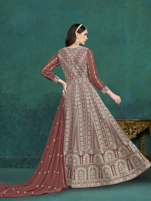New_Semi_Stitiched_Georgette_Lehenga_Choli