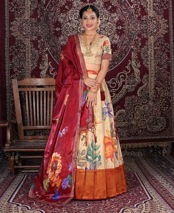 Latest_Semi_Stitched_Lehenga_Choli_With_Dupatta