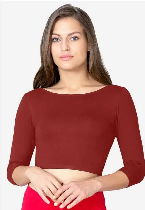 Readymade_Blouse_Stretchable_4ways_Lycra_Material