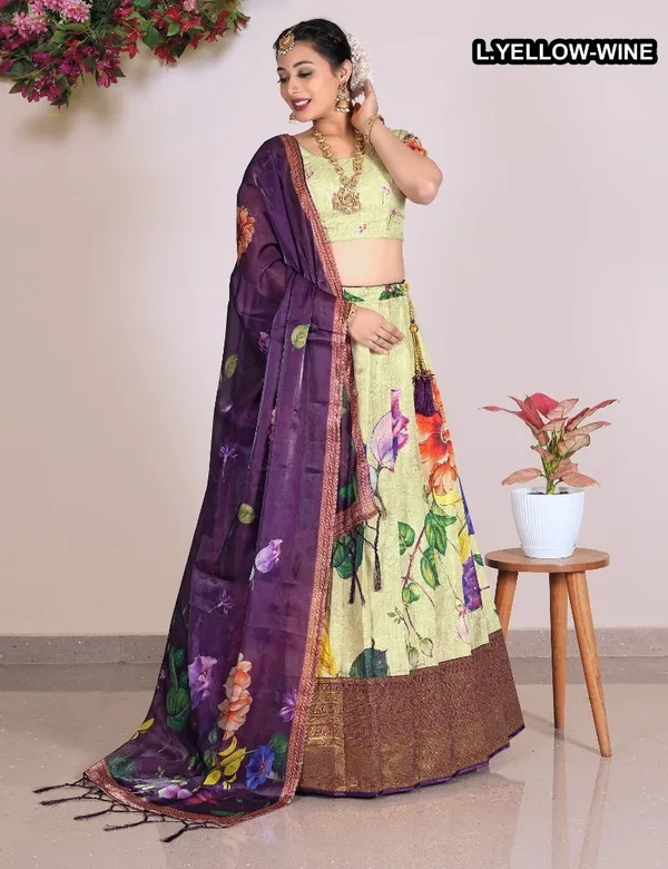 Latest_Semi_Stitched_Lehenga_Choli_With_Dupatta