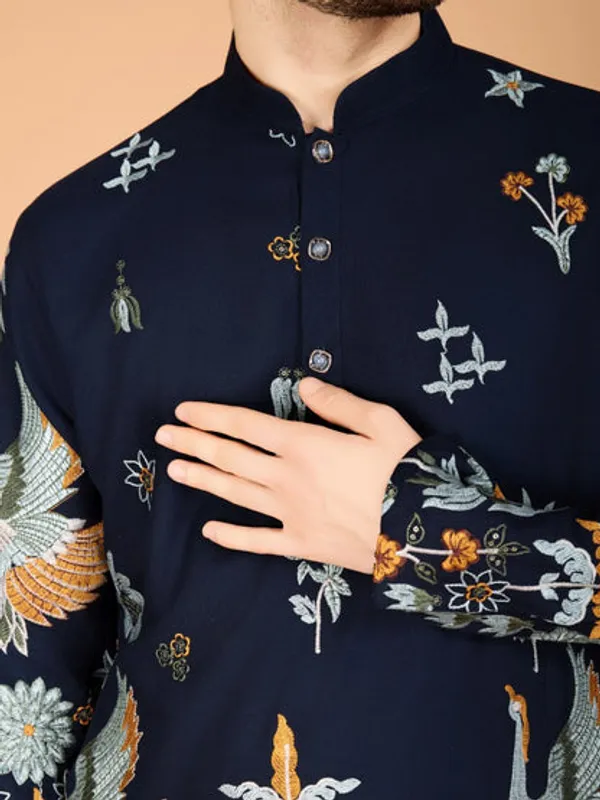 Traditional_Semi_Stitched_Kurta_Pyjama_Suits