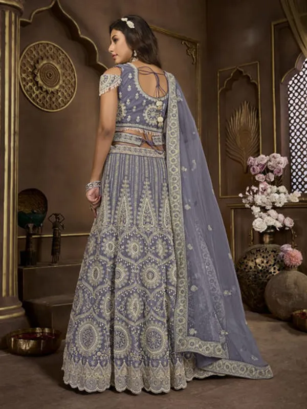 New_Semi_Stitiched_Bridal_Lehenga_Choli