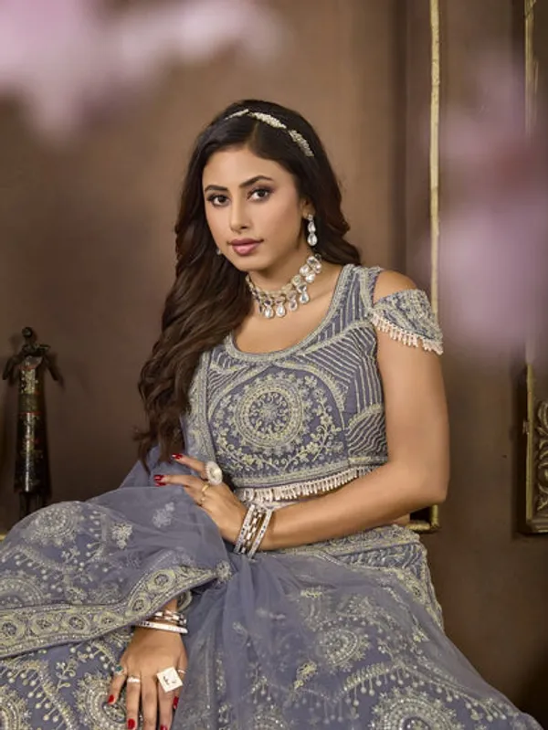 New_Semi_Stitiched_Bridal_Lehenga_Choli