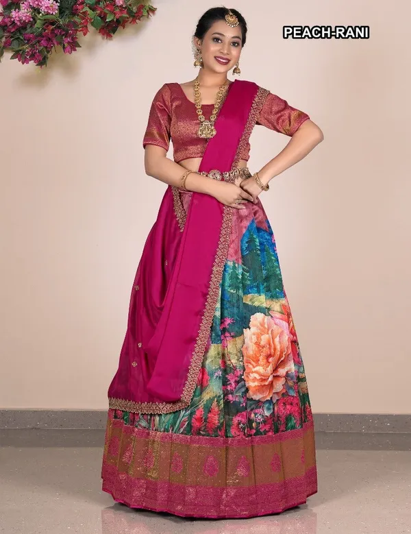 Latest_Semi_Stitched_Lehenga_Choli_With_Dupatta