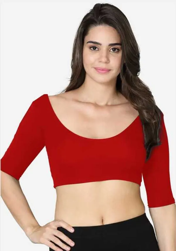 Readymade_Blouse_Stretchable_4ways_Lycra_Material