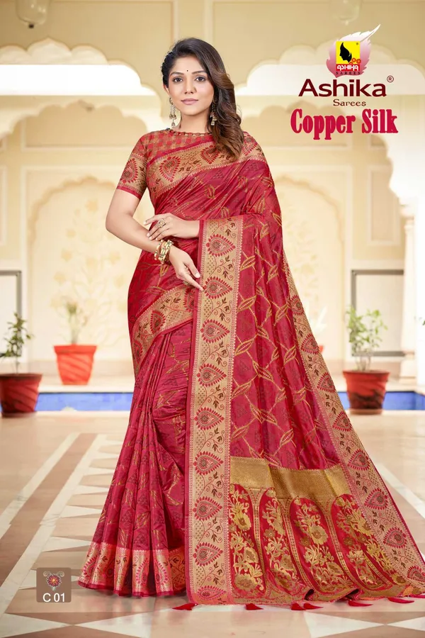Latest_Designer_Silk_Saree_Heavy_Pallu_And_Border