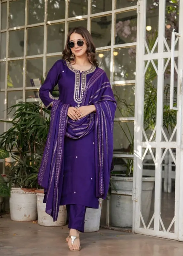 Latest_Readymade_Kurti_Set_With_Dupatta
