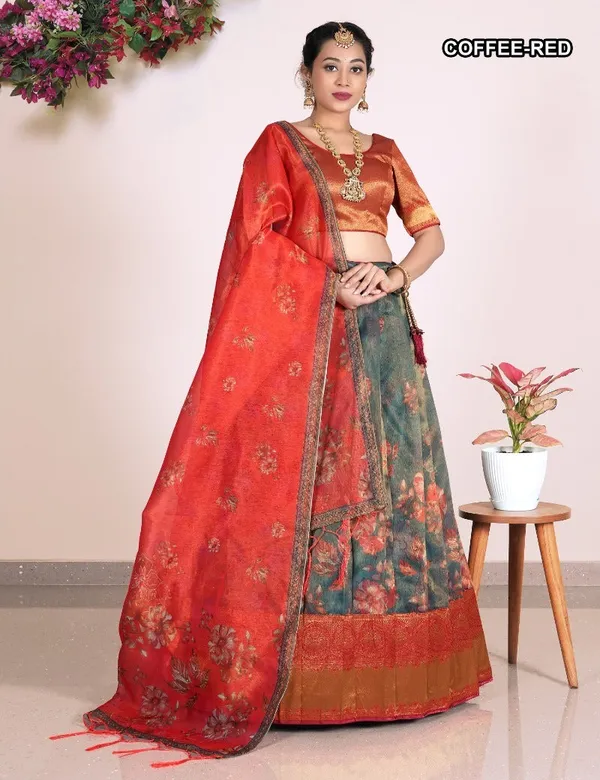Latest_Semi_Stitched_Lehenga_Choli_With_Dupatta