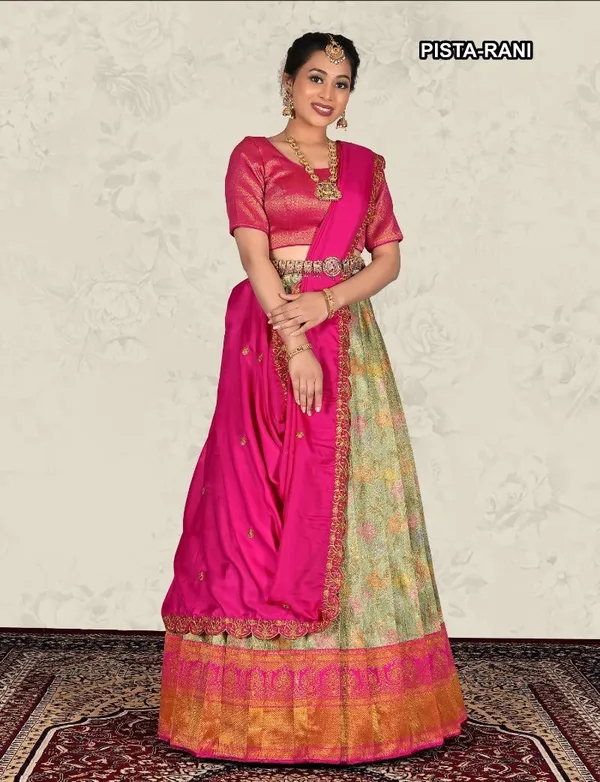 Latest_Semi_Stitched_Lehenga_Choli_With_Dupatta