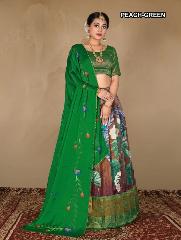 Latest_Semi_Stitched_Lehenga_Choli_With_Dupatta