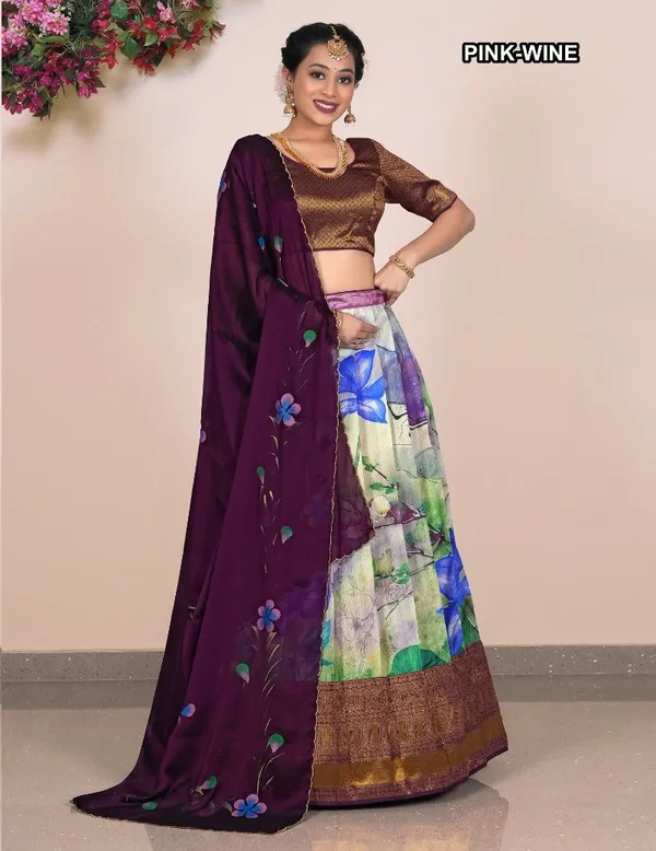 Latest_Semi_Stitched_Lehenga_Choli_With_Dupatta