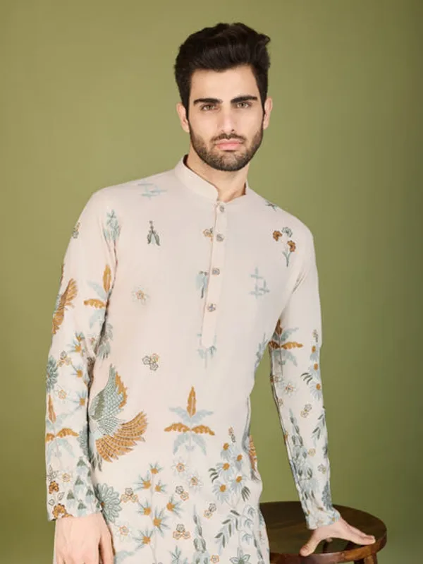 Traditional_Semi_Stitched_Kurta_Pyjama_Suits